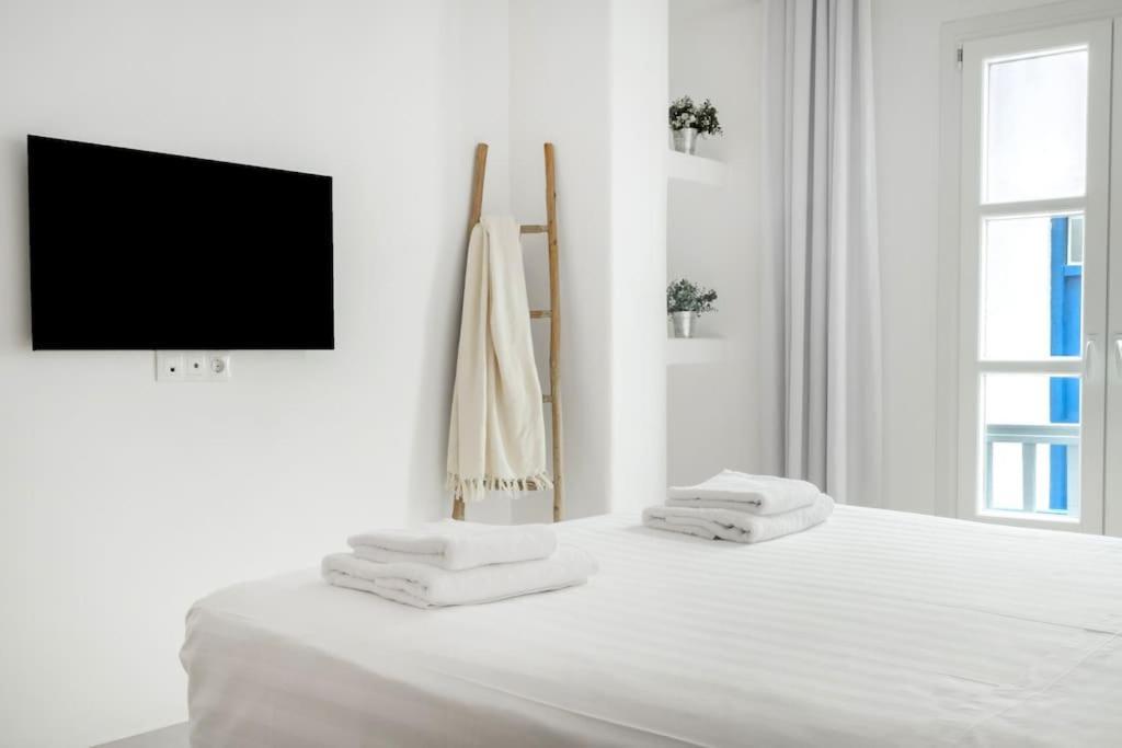 Luxury Apartment Center Of Mykonos Town - Sleeps 4 Exterior foto